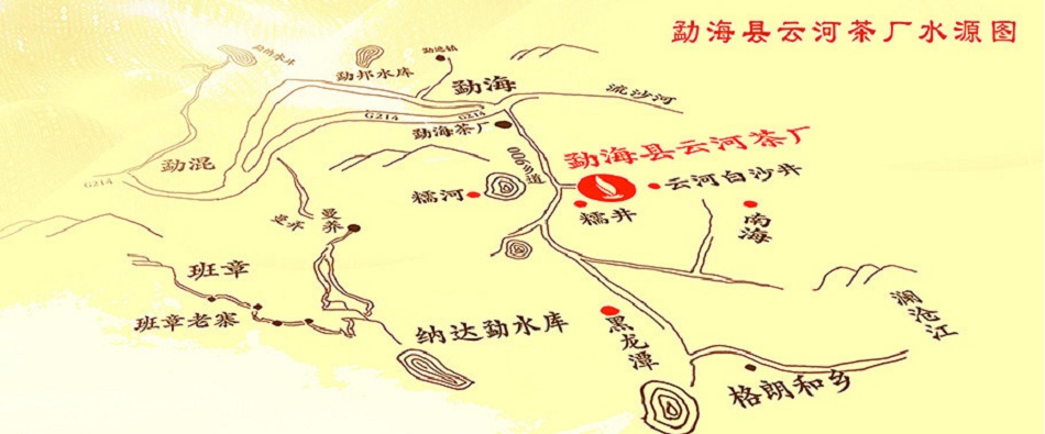 Карта местности Мэнхай